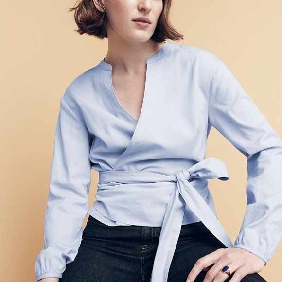J crew wrap shirt - Picture 3 of 3